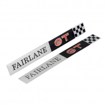 Door Panel Decals "GT"  - 1966-67 Ford Fairlane