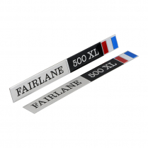Door Panel Decals "XL"  - 1966-67 Ford Fairlane