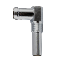 Heater Hose Connector Fitting - Chrome Plated - 1956-79 Ford Truck, 1966-77 Ford Bronco, 1960-73 Ford Car