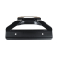 Rear License Plate Bracket and Spring Kit - Satin Black - 1966-77 Ford Bronco
