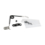 Rear License Plate Bracket and Spring Kit - Satin Black - 1966-77 Ford Bronco