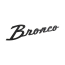 Fender Emblem - Satin Black - "Bronco" - 1966-77 Ford Bronco, 2021-Up Ford Bronco