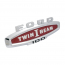 Front Fender Emblem - "FORD Twin I Beam 100" - 1966 Ford Truck