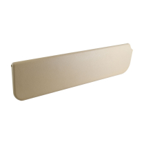 Sun Visor - Parchment - Molded - 1961-66 Ford Truck, 1966-77 Ford Bronco