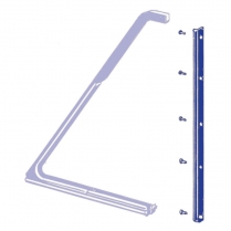 Back Edge of Vent Window Seals -  1966-77 Ford Bronco