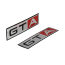 Fender Emblem Inserts - Aluminum - "GTA" - 1967 Ford Car