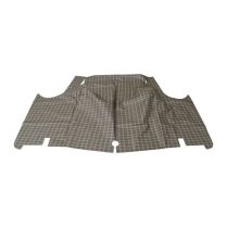 Trunk Mat Cloth - Plaid - 1967 Ford Car