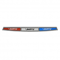 Trunk Lock Ornament Insert - 1967 Ford Galaxie Car