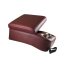 Bench Seat Center Console with Cup Holders - Dark Red - 1967-72 Ford Truck