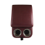 Bench Seat Center Console with Cup Holders - Dark Red - 1967-72 Ford Truck