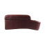 Bench Seat Center Console with Cup Holders - Dark Red - 1967-72 Ford Truck