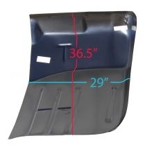 Front Floor Pan - LH - 1965-79 Ford Truck, 1978-79 Ford Bronco