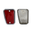 Reflector Assemblies - Pair - Right & Left - 1967 Ford Bronco, 1967-69 Ford Truck