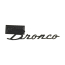 Fender Emblem - All Satin Black - "Bronco Sport" - 1966-77 Ford Bronco