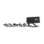 Fender Emblem - All Satin Black - "Bronco Sport" - 1966-77 Ford Bronco