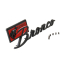 Fender Emblem - Satin Black w/Red - "Bronco Sport" - 1966-77 Ford Bronco