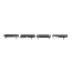 Hood F-O-R-D Letters - Satin Black - 1967-69 Ford Truck