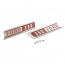 Hood Side Emblems - "FORD 250" - Pair - 1967 Ford Truck