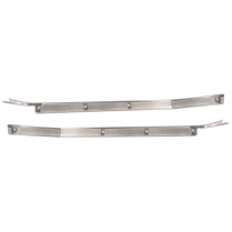 Door Scuff Plates - Pair - 1967-72 Ford Truck    