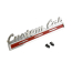 Side Nameplate Emblem - "Custom Cab" - 1967 Ford Truck