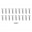 Interior Trim Screw Kit - Stainless - 134 pieces - 1967-72 Ford Truck