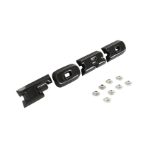 FORD Grille Letters - All Satin Black - 1967-77 Ford Bronco