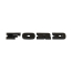 FORD Grille Letters - All Satin Black - 1967-77 Ford Bronco