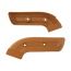 Seat Hinge Cover Set - Ginger - 1967-77 Ford Bronco