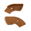 Seat Hinge Cover Set - Ginger - 1967-77 Ford Bronco