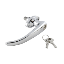 Liftgate Handle with Ford Style Key  - Original - 1966-77 Ford Bronco