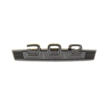 Front Fender Emblem - 302 - All Black - 1969-71 Ford Bronco, 1968 Ford Fairlane, 1968 Ford Torino, 1968 Mercury Comet & Montego