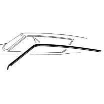 Roof Rail Seals - Pair - 1968-69 Ford Fairlane, 1968-69 Ford Torino