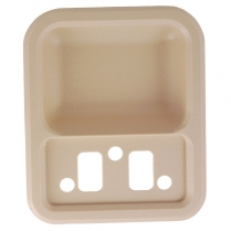 Door Handle Cup - Parchment - 1968-72 Ford Truck, 1968-77 Ford Bronco, 1968-69 Ford Car