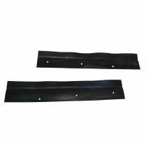 Radiator Air Deflector Side Seals - 390,427,428 - 1968 Ford Galaxie