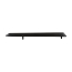 Hood Side Emblems - Satin Black - "FORD 100" - Pair - 1968-72 Ford Truck