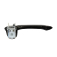 Outside Door Handle Set - Satin Black - 1966-77 Ford Bronco