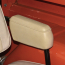 Rear Seat Arm Rests - Pair - Parchment - 1968-77 Ford Bronco