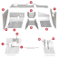 Unassembled Firewall - 1968-77 Ford Bronco