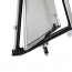 Vent Window Assembly - Stainless Steel - RH - 1966-77 Ford Bronco