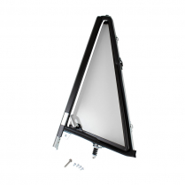 Vent Window Assembly - Black - LH - 1966-77 Ford Bronco