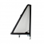 Vent Window Assembly - Black - LH - 1966-77 Ford Bronco