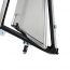 Vent Window Assembly - Stainless Steel - LH - 1966-77 Ford Bronco