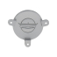 Horn Cover Emblem - 1969 Ford Car