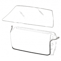 Door Seal Kit - Hardtop & Convertible - 1969-72 Ford Galaxie