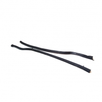 Windshield Pillar To Door Seals - Pair - Convertible Only - 1969-70 Ford Galaxie, 1969-70 Mercury Cars