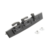 Front Fender Emblem "351" - All Black - 1966-77 Ford Bronco, 1969 Ford Fairlane, 1969 Mercury Comet & Montego