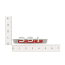 Front Fender Emblem "351" - Red - 1966-77 Ford Bronco, 1969 Ford Fairlane, 1969 Mercury Comet & Montego
