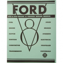 Book - Mechanics Repair Manual - 1932-36 Ford Truck, 1932-36 Ford Car