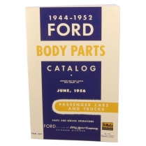 Book - Body Parts List Manual - 1944-51 Ford Truck, 1944-52 Ford Car