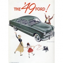 The 49 Ford Sales Brochure - 1949 Ford Car